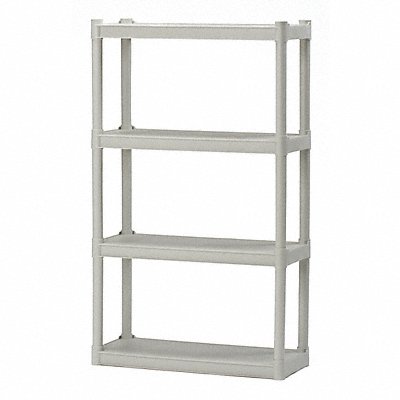 Freestanding Stationary Metal Shelving image